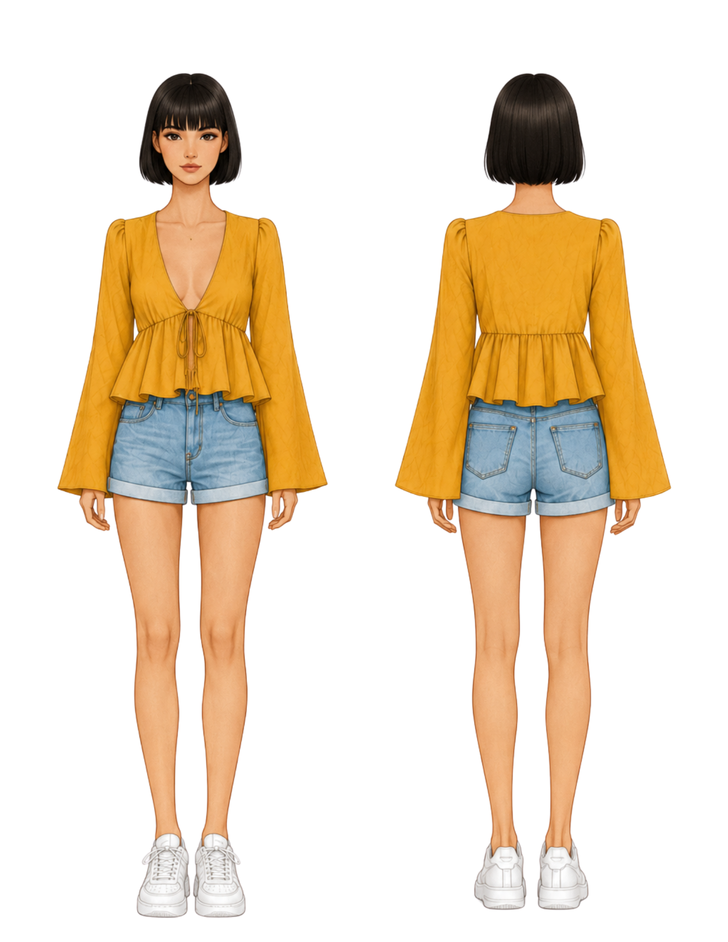 Marbella Top-Digital PDF Sewing Pattern
